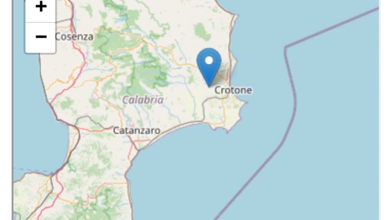Terremoto: Diverse scosse tra Scandale e Santa Severina
  