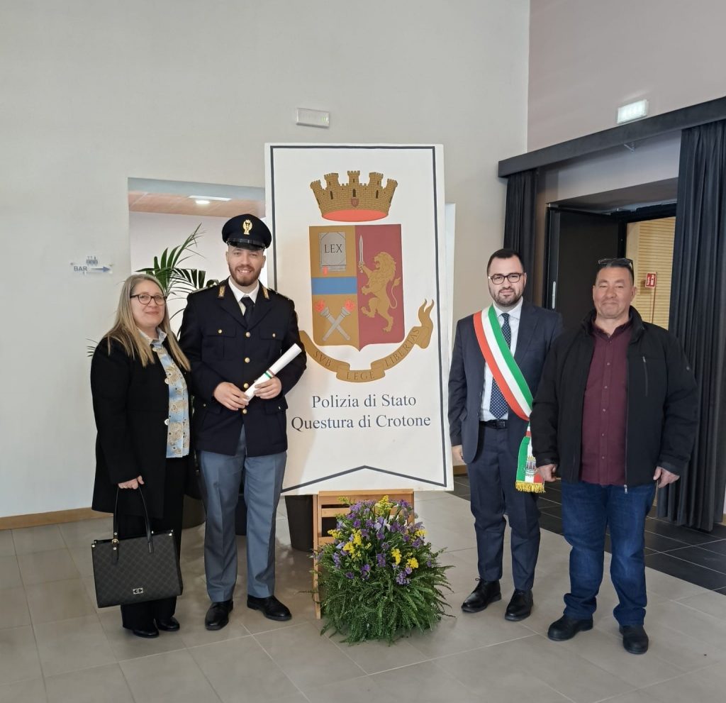 Conferito encomio all’Agente di Polizia Luigi Alessio