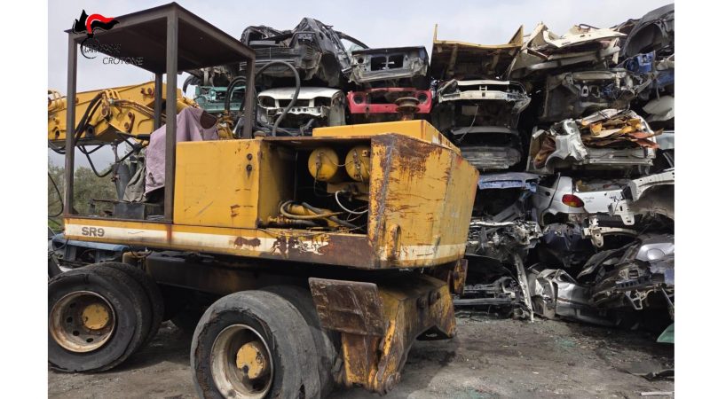 Petilia, Autodemolizione abusiva: Sequestrati oltre 200 autoveicoli.
  