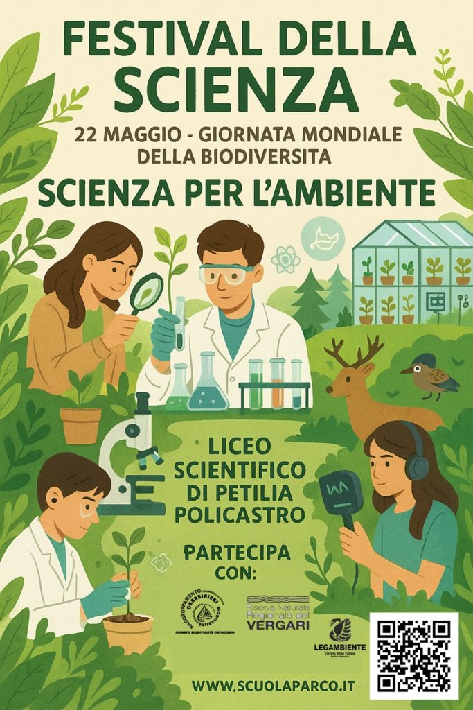 Giornata mondiale della biodiversità al Satriani con il Festival della Scienza
  
