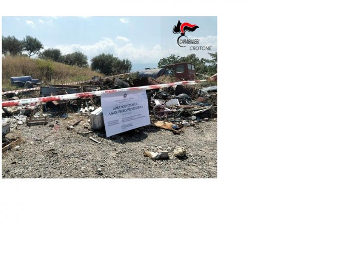 San Mauro Marchesato, Reati ambientali: Denunciato un 48enne