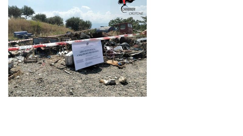 San Mauro Marchesato, Reati ambientali: Denunciato un 48enne
  