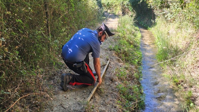 Furto abusivo d’acqua: Scoperto tubo abusivo di 2 km
  