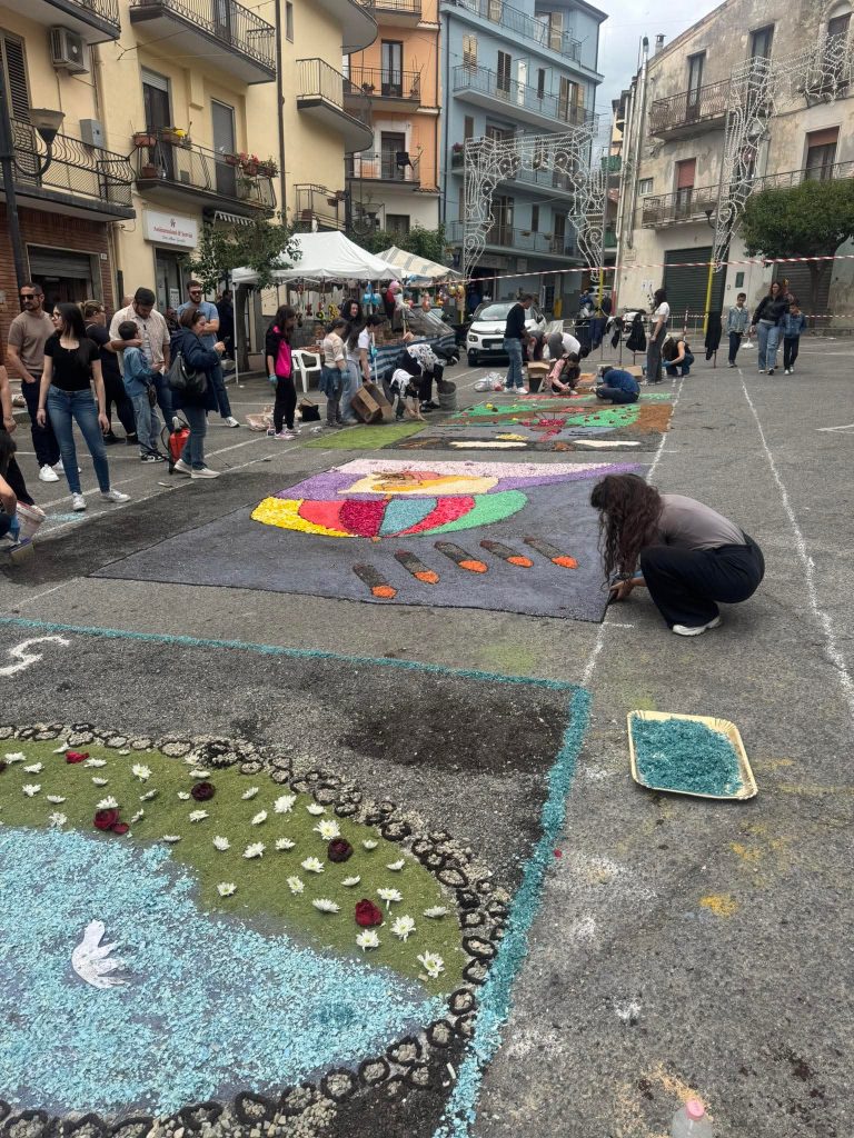 Petilia Policastro, la festa di San Francesco di Paola si chiude con l’infiorata dedicata ai bambini delle guerre
  